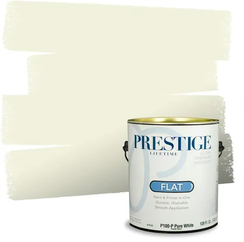 Vista 126 de PRESTIGE Pintura exterior e imprimación en uno, aventura, plano, 1 galón