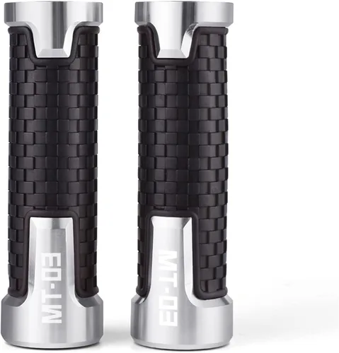 Vista 8 de Motorcycle Handlebar MT-03 for Yamaha MT03 MT 03 2005-2016 2017 2018 2019 2020 2021 Motorcycle Non Slip Handlebar Grips Throttle CNC Hand Bar Grips