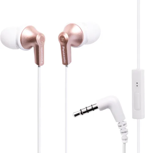 Vista 12 de Panasonic ErgoFit Auriculares con Cable con Micrófono, Conector de 3.5mm Auriculares Intrauditivos con Cable, Auriculares con Cable con Micrófono