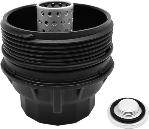 Tapa de carcasa del filtro de aceite compatible con Toyota Camry Tacoma Highlander RAV4 Avalon Sienna Venza 2009 2010 2011 2012 2013 2014 2015 2016
