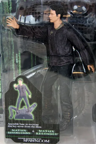 Vista 2 de McFarlane Toys Serie 2 Matrix Figura de acción Neo Real World
