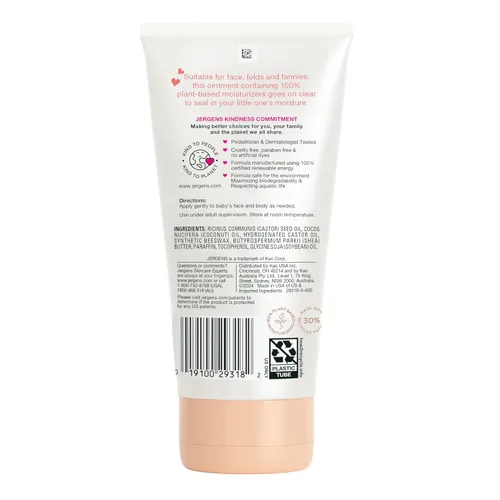 Vista 9 de Jergens Ungüento multiusos para bebés, humectantes a base de plantas, sin petrolato y probado por pediatra, 5 onzas