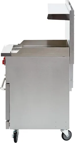 Vista 5 de Iron Range Rango IR-6B24RG, 60" 276,000 BTU, Acero Inoxidable