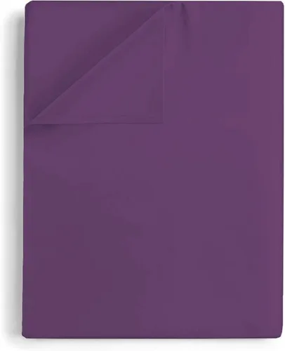 Vista 25 de Sábana encimera suave de lujo de 800 hilos, 100% algodón egipcio, 1 pieza, tamaño Queen (92 x 102 pulgadas), color negro liso