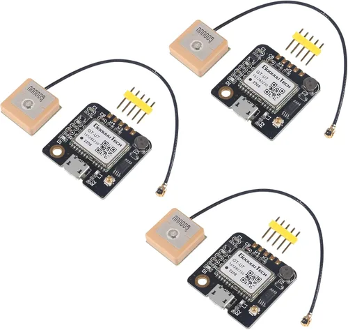 Alinan 3pcs GT-U7 Módulo GPS Navegación Satélite Posicionamiento GPS Receptor Compatible con NEO-6M 51 MCU STM32 Posicionamiento de Alta Precisión