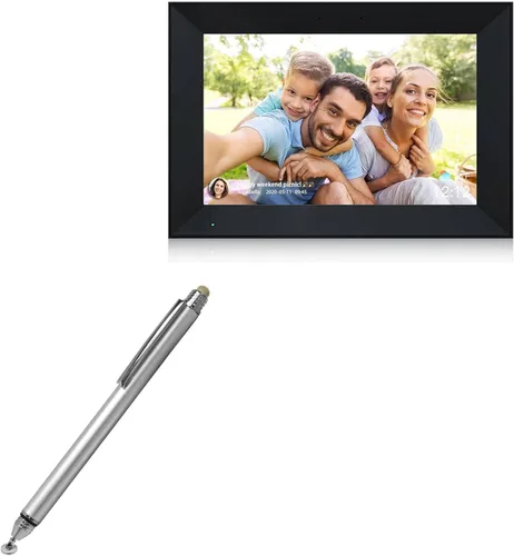 BoxWave - Lápiz capacitivo compatible con Anna Bella (10.1 pulgadas), lápiz capacitivo de doble punta, punta de disco de fibra y punta de disco,