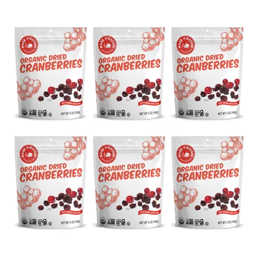 Vista 11 de Made In Nature Bayas de Goji Orgánicas, 7 Onzas (Paquete de 1) – Snack Vegano, Sin OGM, Sin Sulfitos, Sin Gluten