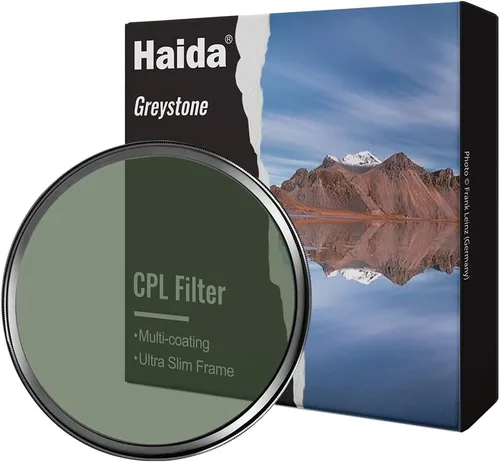 Haida Greystone CPL Filtro de vidrio óptico multicapa Nano Recubrimiento impermeable resistente a los arañazos SLR lente de cámara Filtro
