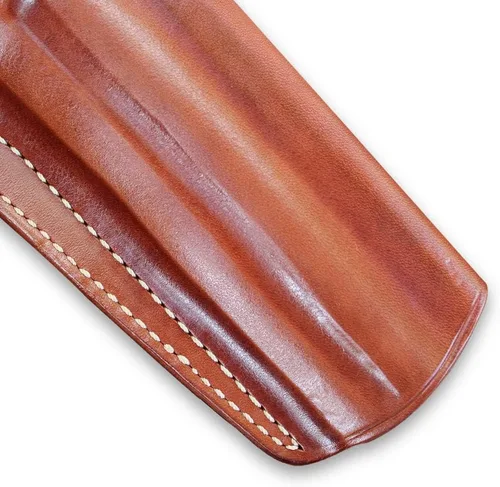 Vista 4 de Funda de cuero para remo OWB con correa de retención para Smith Wesson N-Frame Modelo 629 Classic Full Underlug Barrel 44 Magnum 6.5 ''BBL