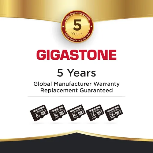 Vista 7 de GIGASTONE Tarjeta Micro SD de 8 GB, paquete de 2 unidades, video Full HD, cámara de seguridad de vigilancia con cámara de acción, Micro SDHC de 80