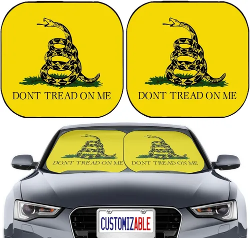 Vista 8 de Maizi - Parasoles de automóvil de 2 piezas de ajuste universal para parabrisas de automóvil. Se adapta a la mayoría de las camionetas, sedanes, van