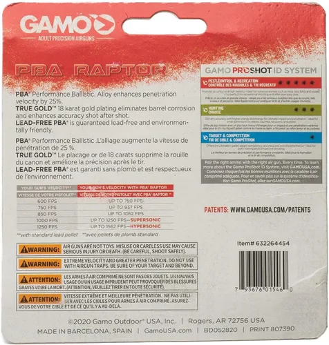 Vista 3 de Gamo PBA Platnm Pellts .177/Blister Pk 632265454