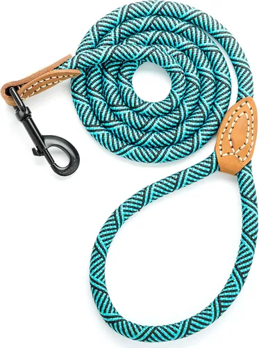 Vista 51 de Mile High Life Correa corta para perros grandes, correa de cuerda corta para perro con cierre resistente de metal resistente, conexión a medida