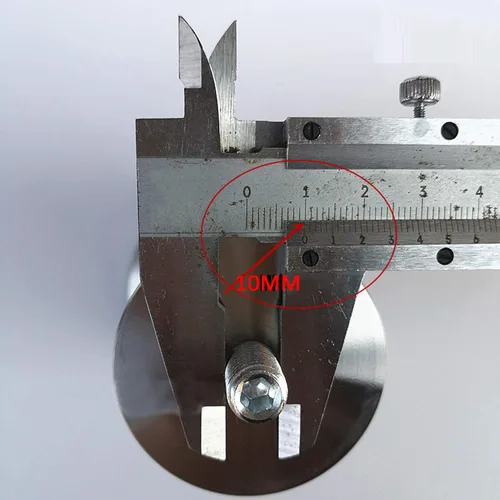 Vista 6 de Modernas patas de sofá de acero inoxidable cepillado M10, patas ajustables para muebles, patas de cama antideslizantes, patas de mesa de café, patas