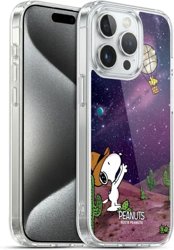 Vista 26 de Head Case Designs Funda de gel con licencia oficial de Peanuts Nebula Cactus Needles Snoopy Space Cowboy [protección de grado militar] compatible