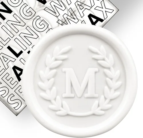 Vista 95 de 50 piezas de calcomanías adhesivas de sello de cera doradas con letras C, hechas a mano, no necesitan sello, calcomanías de cera para rasgar y usar