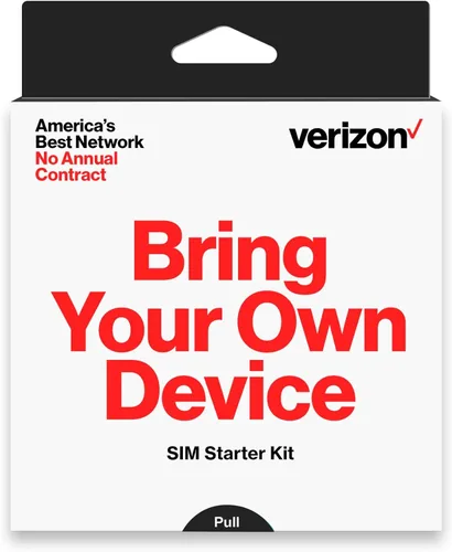 Kit de SIM Prepago Verizon con SIM 3 en 1 (Estándar, Micro, Nano)