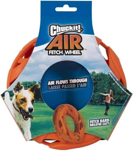 Vista 10 de Chuckit! Air Fetch Ball - Juguete para perro, mediano (2.5 pulgadas de diámetro), para perros de 20 a 60 libras