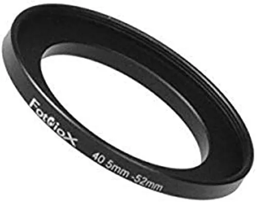Vista 10 de Fotodiox arandela adaptadora de metal anodizado, negro (para filtros más grandes)