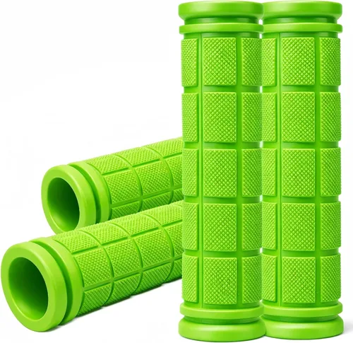 Vista 15 de 4 empuñaduras de mango de bicicleta, empuñaduras de goma antideslizantes para manillar de bicicleta, empuñaduras de repuesto especializadas