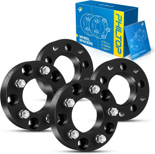 Vista 56 de PHILTOP Espaciador de rueda de 4 x 4, espaciadores de rueda de 1 pulgada para Polaris Trail Boss 330 2003-2013, Trail Blazer 250 1990-2006, Trail