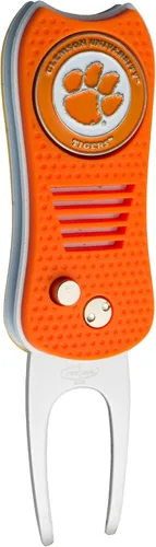 Vista 5 de Team Golf NCAA - Herramienta de divot de hoja conmutadora con marcador magnético de doble cara, presenta diseño patentado de una sola punta, causa