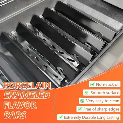 Vista 6 de Barras Saborizadoras Genesis II para Parrillas Weber Genesis II 300, Genesis ii E-310 ii E-315 ii E-335 ii S-310 ii S-335 ii SE-335, Barras