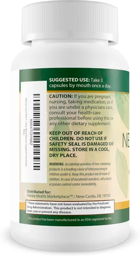 Vista 3 de Nerve Core Pro - Nuestro mejor suplemento de reparación de nervios de melena de león con vitamina B12 - Suplemento de reparación de daños