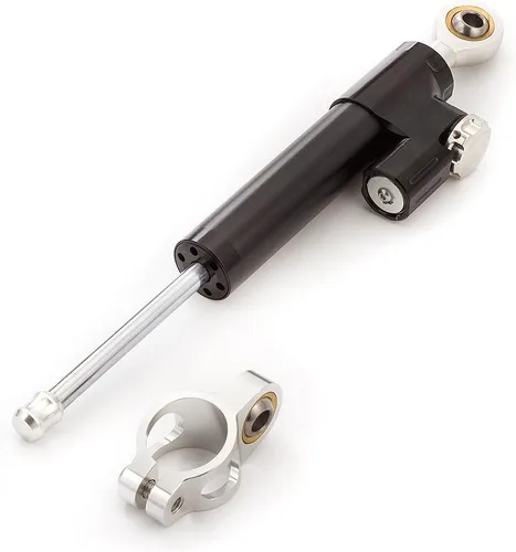 Vista 28 de Amortiguador de dirección universal ajustable para motocicleta, estabilizador de control para ZX6R 2005-2017, NINJA 250R EX250 2008-2012, EX300