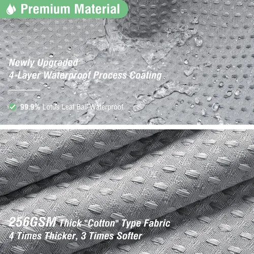 Vista 296 de Cortina de ducha de tela Dynamene verde oscuro - Cortinas de baño de tela de nido de abeja texturizadas resistentes, juego de cortinas de baño