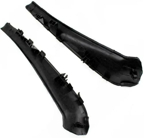 Vista 5 de Extensión de cubierta de guardabarros para limpiaparabrisas delantero lateral para Nissan Rogue 2014 2015 2016 2017 2018 2019 2020 Par izquierdo
