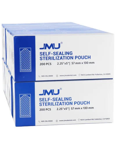 Vista 10 de JMU Bolsas de esterilización autosellantes 3.5 "x 10", bolsas de esterilización 200 por caja