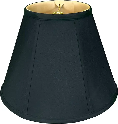 Vista 32 de Royal Designs, Inc. BS-707FC-6AGL Deep Empire Basic - Pantalla para lámpara con clip de llama, 3.5 x 6 x 5.75 pulgadas, color dorado antiguo