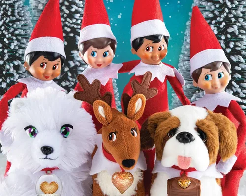 Vista 6 de MasterPieces Juego de rompecabezas – Paquete de 4 rompecabezas de 100 piezas para niños – Elf on the Shelf paquete de 4 – 8"x10