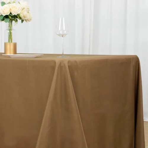 Vista 194 de Efavormart - Mantel rectangular, 60 x 102 pulgadas, resistente a las manchas y a las arrugas, lavable, mantel decorativo oblongo de tela de Amatista