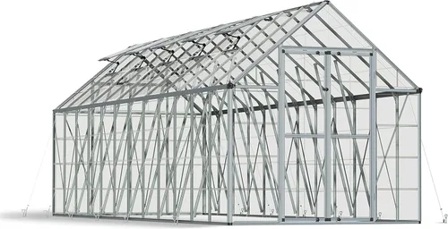 Vista 13 de Snap & Grow invernadero de 6 pies, plateado, tamaño: 6' x 8', Plateado
