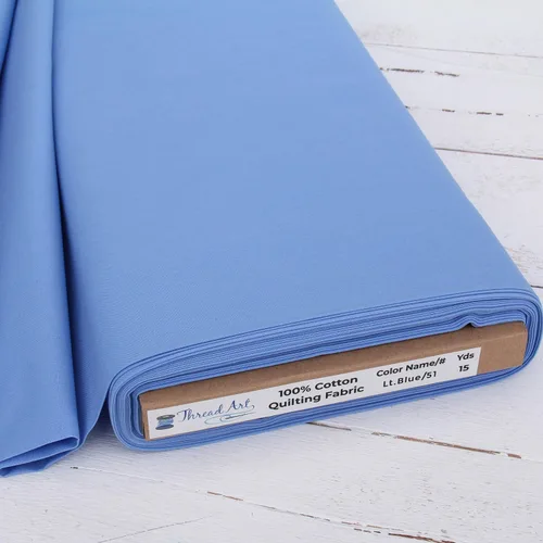 Vista 31 de Tela de Acolchado de Algodón Premium ThreadArt Vendida por Yarda - Aguamarina - 44" de Ancho - 100% Algodón - Acolchado, Costura, Manualidades