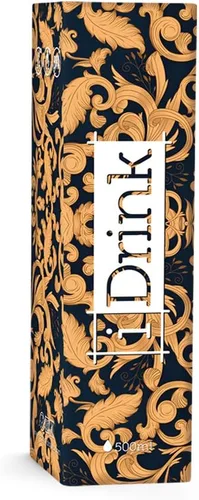 Vista 3 de IDRINK® Botella térmica revolucionaria, 2 paredes, botella de acero inoxidable, 16.9 fl oz UNICORN