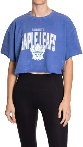 Vista 14 de Calhoun NHL Surf & Skate Camiseta de mujer de corte amplio con hombros caídos y lavado ácido