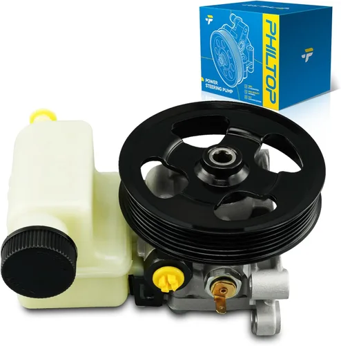 PHILTOP Bomba de dirección asistida 21-5179 apta para Fusion 2.3L 2006-2009; Milan 2.3L, bomba de dirección asistida con depósito y polea