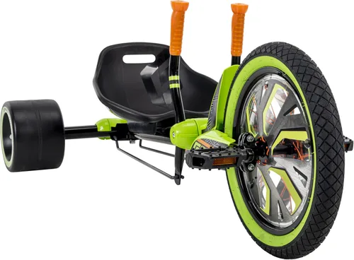 Vista 5 de Huffy Green Machine - Triciclo de deriva de 16 pulgadas para niños