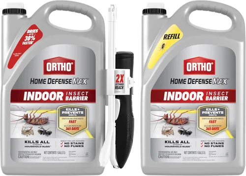 Vista 14 de Ortho Home Defense Max - Barrera de insectos para interiores: Comienza a matar hormigas, cucarachas, arañas, pulgas y garrapatas rápido, 1 gal.