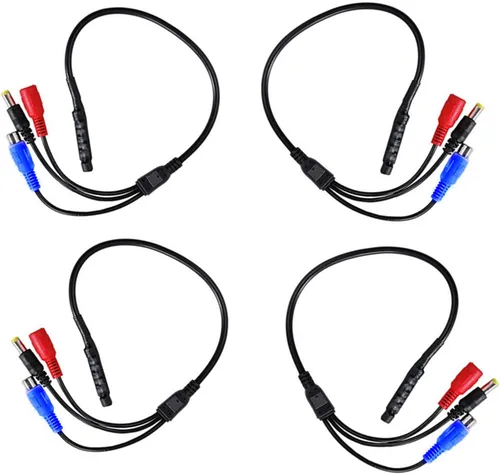 SaferCCTV Dispositivo de micrófono de audio de alta sensibilidad, kit de captación de voz de sonido para cámaras de seguridad de vigilancia CCTV,