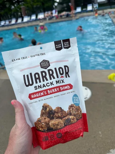 Vista 8 de BeeFree Warrior Mix Granola sin gluten, sin granos, apta para dieta cetogénica, mezcla de granola paleo, sin lácteos, sin conservantes, sin avena