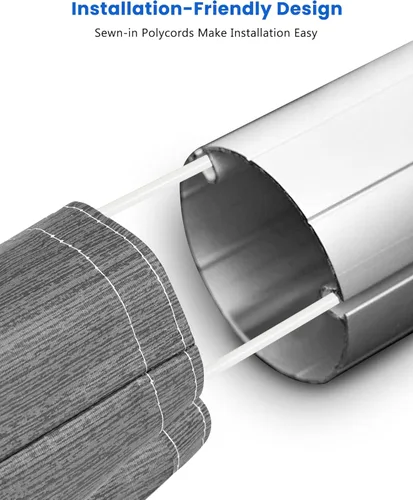 Vista 6 de Repuesto de tela para toldo de autocaravana, 19.5 onzas, resistente, resistente a la intemperie, toldo de vinilo para cámper, toldo universal