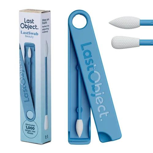 Vista 12 de LastSwab® Hisopos de seguridad de algodón reutilizables para limpieza de oídos de bebé, la alternativa sostenible y sanitaria a las puntas Q de un