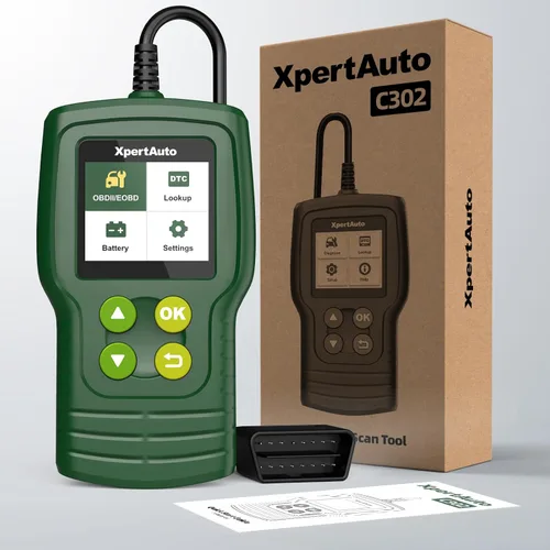 Vista 7 de Escáner OBD2 C302 Lector de Códigos para Verificación del Motor del Automóvil, Herramienta de Diagnóstico Automotriz CAN, Lee y Borra Códigos