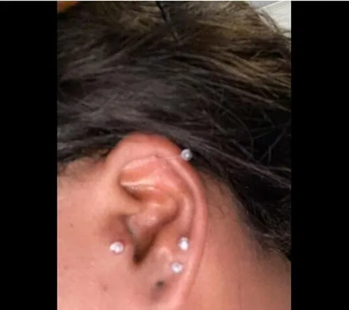 Vista 7 de D.Bella 65 piezas de retención transparente de piercing flexible para labios, nariz, tabique, ceja, pezón, lengua, cartílago, tragus, arete bioflex