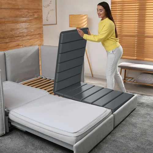 Vista 24 de Jin&Bao Soporte de cojín de sofá para flacidez, cojín de sofá de madera maciza resistente, soporte de 21 a 45 pulgadas para sofá biplaza, soporte