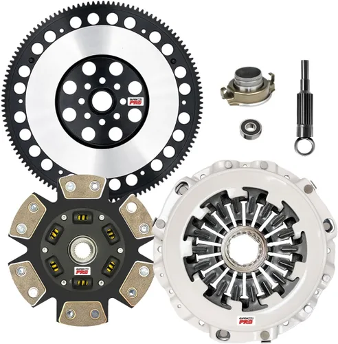 Vista 6 de ClutchMax PRO Performance Stage 4 Kit de embrague compatible con Subaru Baja Forester XT EJ255 2002-2005 Impreza WRX EJ205 1991-1994 Legacy EJ22T